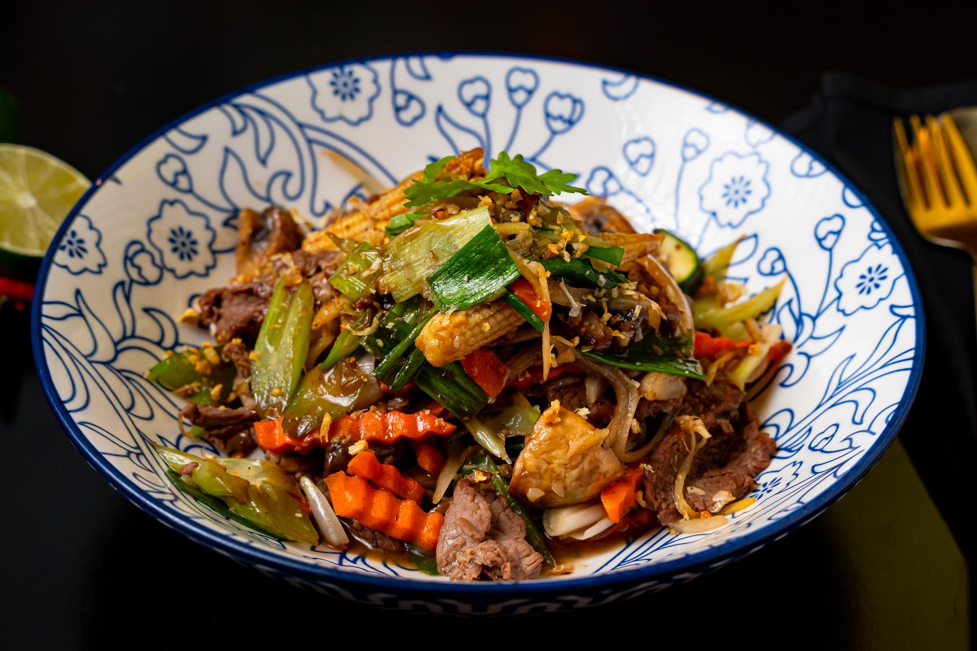 Thai appetizer platter