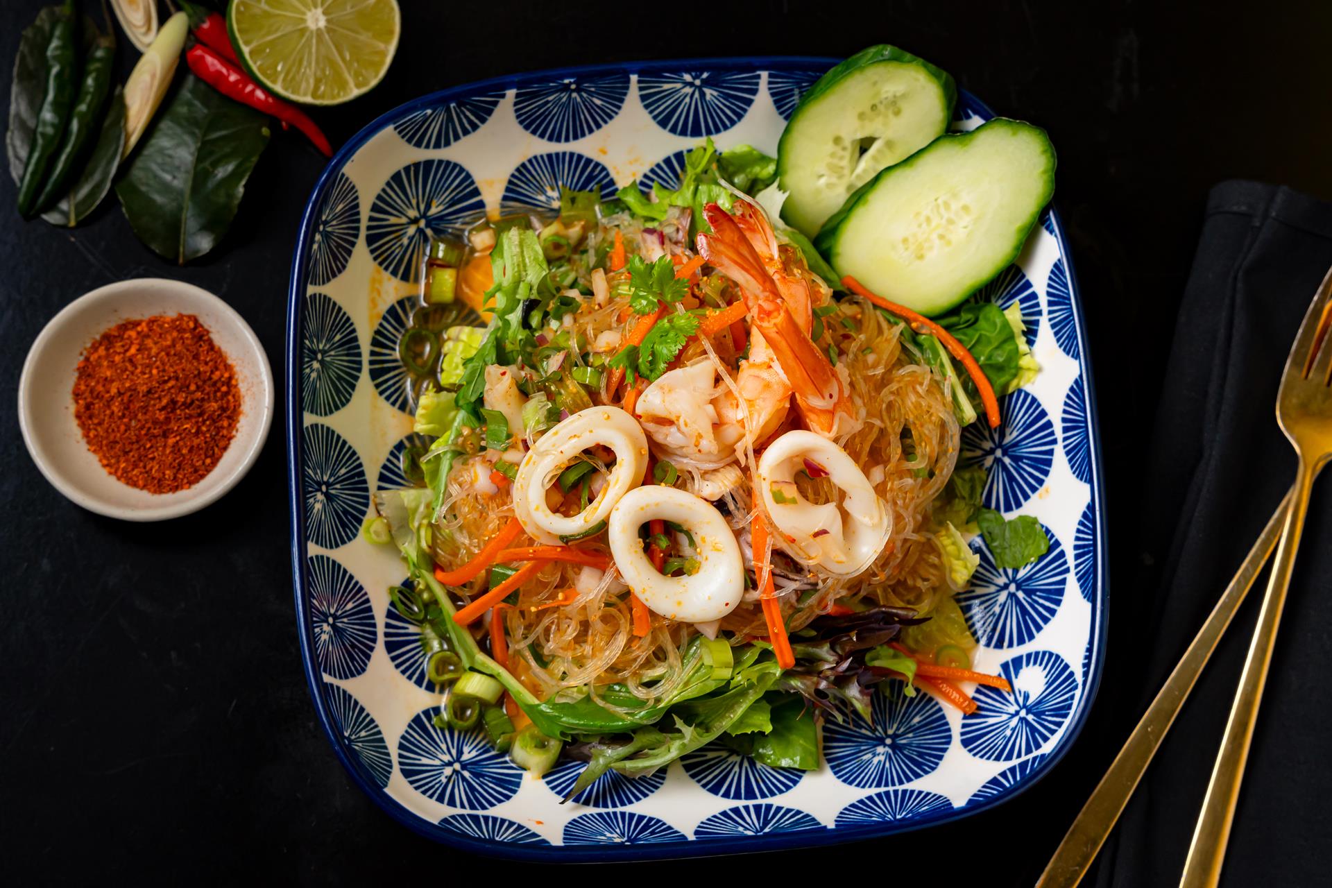 Fresh Thai ingredients